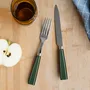 Ménagères - Set de 4 couverts de table - Icône, Vert foncé - SABRE PARIS