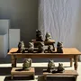 Sculptures, statuettes and miniatures - Little frog limestone carving hand on torso - OFFICE OBJETS