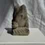 Sculptures, statuettes and miniatures - Little frog limestone carving hand on torso - OFFICE OBJETS