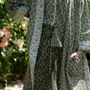 Sleepwear - Long Cotton Kimono - Falling Leaf Green - LIME TREE DESIGN