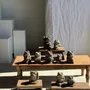 Sculptures, statuettes and miniatures - Small frog Balinese limestone sculpture H14 L10.5 L10 - OFFICE OBJETS