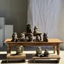 Sculptures, statuettes and miniatures - Small frog Balinese limestone sculpture H14 L10.5 L10 - OFFICE OBJETS