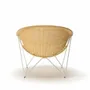 Chaises longues - C317 lounge chair cadre blanc intérieur & exterieur | fauteuils - FEELGOOD DESIGNS