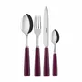 Ménagères - Set de couverts 4 pièces - Icône, Aubergine - SABRE PARIS