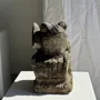 Sculptures, statuettes et miniatures - Petite grenouille sculpture de pierre calcaire balinaise - OFFICE OBJETS