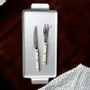 Flatware - 4 pieces cutlery set - Bistrot, Ivory - SABRE PARIS