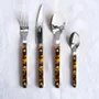 Ménagères - Set de 4 couverts de table - Bistrot, Effet Écaille - SABRE PARIS