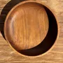 Bols - Bol, coupe ou plat de présentation en teck monoxyle D21 H5 - OFFICE OBJETS