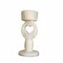 Objets de décoration - Bougeoir en onyx blanc - SAGIT