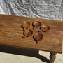 Bowls - Teak mini bowl, plate, presentation platter L12 D9 - OFFICE OBJETS