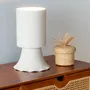 Table lamps - PAULA - White Terracotta Table Lamp - HYDILE