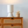 Table lamps - PAULA - White Terracotta Table Lamp - HYDILE