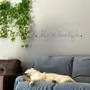 Objets de décoration - Décoration Murale en fil de fer " Life is beautiful " - BIJOUX DE MUR