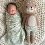 Linge de lit enfant - Wraps en mousseline - FOX & FALLOW