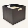 Paniers à linge - Panier à linge cuir avec poignées NOEGI - LIMAC DESIGN