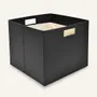 Paniers à linge - Panier à linge cuir avec poignées NOEGI - LIMAC DESIGN