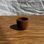 Tasses et mugs - Mini tasse, coupelle ou coquetier en teck H5 D5 - OFFICE OBJETS