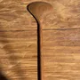 Couverts de service - Couvert à salade ou grande cuiller en teck forme aplatie ovale L28 D8, - OFFICE OBJETS