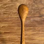 Cutlery set - Salad cutlery or large teak spoon in elongated oval shape - OFFICE OBJETS