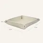 Other office supplies - Square Leather Valet Tray - LIMAC DESIGN