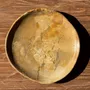 Assiettes de réception - Petit vide poche ou plat en bois pétrifié beige orangé D20,5 -3308 - OFFICE OBJETS