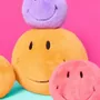 Soft toy - SMILEY Plush – 13cm Fuzzy - Purple - STEMPELS ET CO