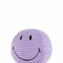 Soft toy - SMILEY Plush Toy – 13cm Corduroy - Purple - STEMPELS ET CO