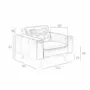 Armchairs - Upholstered armchair upholstered cowhide leather - ANGEL CERDÁ