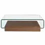 Coffee tables - Curved glass coffee table - ANGEL CERDÁ
