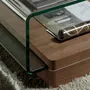 Coffee tables - Curved glass coffee table - ANGEL CERDÁ