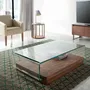Coffee tables - Curved glass coffee table - ANGEL CERDÁ