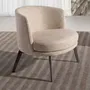 Armchairs - Cream fabric armchair - ANGEL CERDÁ