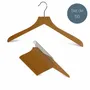 Mobilier et rangements pour bureau - MAWA cintre vestiaire en bois hêtre naturel 45cm par 50 - MAWA