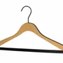 Mobilier et rangements pour bureau - MAWA cintre design bi-colour HRS hêtre naturel 44 cm - lot de 50 - MAWA