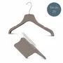 Mobilier et rangements pour bureau - MAWA green hanger pour hauts gris pierre 42cm par 25 - MAWA