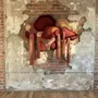 Tapisseries - TAPISSERIE MURALE, PIECE UNIQUE , OEUVRE MATERIA PRIMA I - ATELIER SAGRADO
