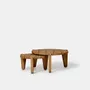 Tables de jardin - Coffee Set - lot de deux tables basses - DESIGN TRIP