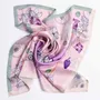 Foulards et écharpes - foulard en satin , Création et impression françaises - KOUNTHEA RETH