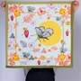 Foulards et écharpes - Foulard Pur soie, Carré de soie 67, Création et impression françaises - KOUNTHEA RETH