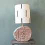 Lampes de table - Lampe de table en céramique faite main Tribe par Studio Wild Or - STUDIO WILD ORANGE