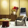 Lounge chairs for hospitalities & contracts - Ginga XL lounge Armchair in Solid Black Oak Structure, COM Option - DUISTT