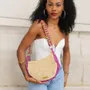 Sacs et cabas - Sac raphia hobo avec anses macramées GEORGIA - KLEO