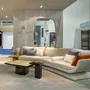 Coffee tables - Bossa Square Coffee Table in Natural Oak and cane, made in Portugal - DUISTT