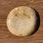 Assiettes de réception - Petit vide poche ou plat en bois pétrifié circulaire beige D22,5-20 - OFFICE OBJETS