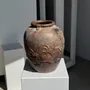 Vases - Large traditional Indonesian terracotta pot depicting a dragon - OFFICE OBJETS