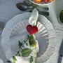 Table linen - TOMATO 'VERTE' Linen Tablecloths & Napkins - SUMMERILL AND BISHOP