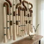 Other wall decoration - Grand Labyrinth: Giant Handmade Textile Wall Sculpture - SARMAL DESIGN
