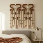 Other wall decoration - Grand Labyrinth: Giant Handmade Textile Wall Sculpture - SARMAL DESIGN