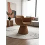Armchairs - Fauteuil Pivotant Lexi Ambre - EMPREINTE DU TEMPS