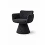 Fauteuils - Fauteuil Pivotant Lexi BLACK - EMPREINTE DU TEMPS